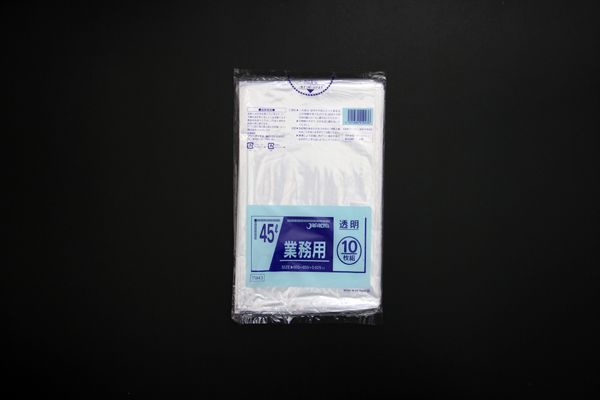 【ごみ袋】TM43 業務用ポリ袋 透明 45L